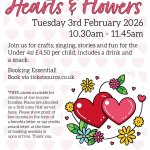 Toddler Tuesday at Hertford Museum: Hearts & Flowers
