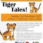 Toddler Tuesday at Hertford Museum: Tiger Tales