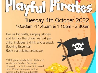 Toddler Tuesday at Hertford Museum: Playful Pirates