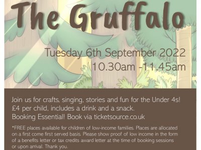 Toddler Tuesday at Hertford Museum: The Gruffalo