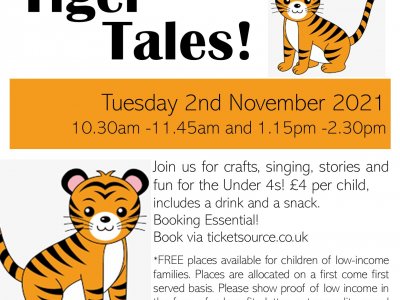Toddler Tuesday at Hertford Museum: Tiger Tales