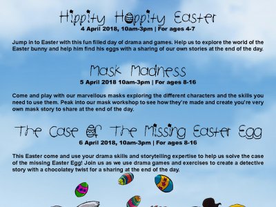 Trestle School of Drama | Easter Holiday Workshops