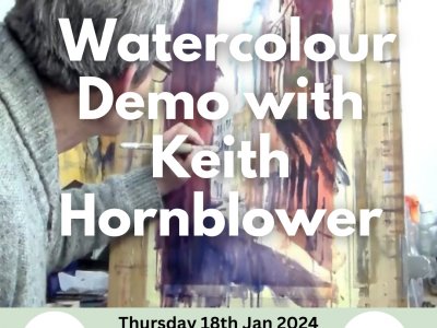 Watercolour Painting Demonstration by artist Keith Hornblower