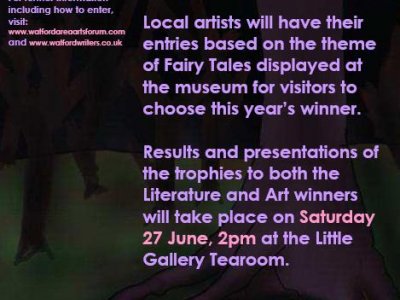 Watford Live! Art & Literature Challenge Fairy Tales Exhibition