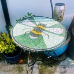 Bee Garden Table Mosaic
