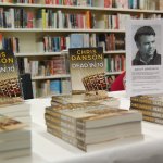Chris Danson's Dead in 10 ready for a book signing in Harpenden