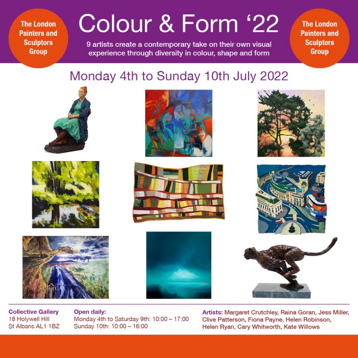 Colour & Form '22 show at the Collective Gallery