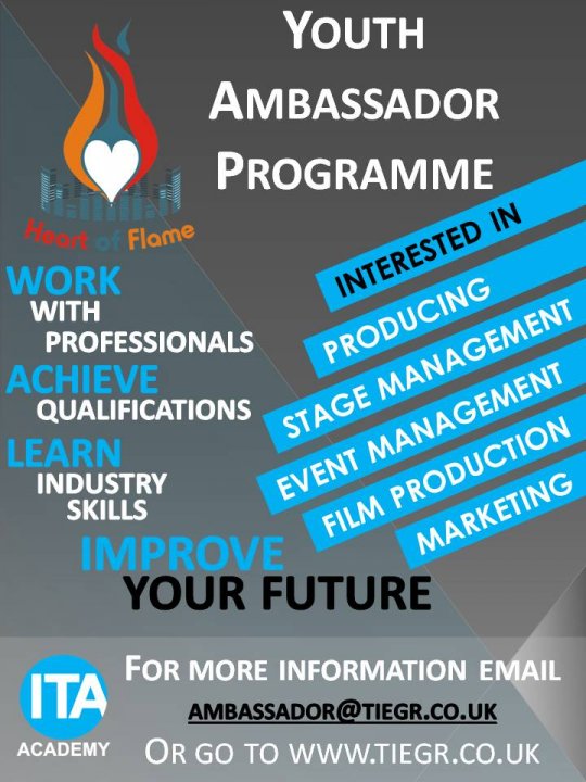 Heart of Flame Youth Ambassador programme 2014