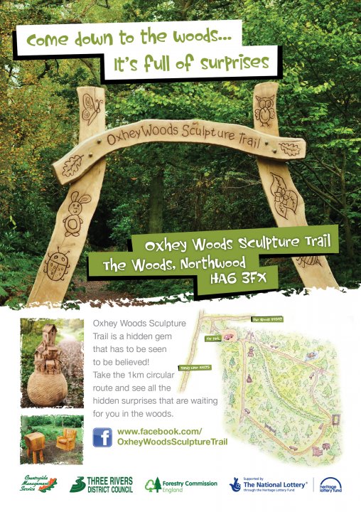 Oxhey Woods Sculpture Trail