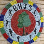 School Mosaic Mural