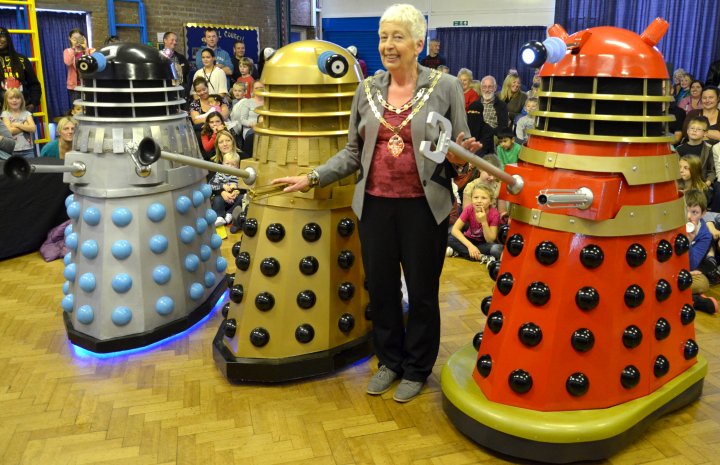 The Daleks at Royston Arts Festival 2012