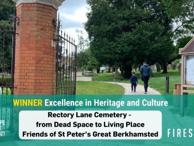 A Week of Awards for Berkhamsted’s Rectory Lane Cemetery