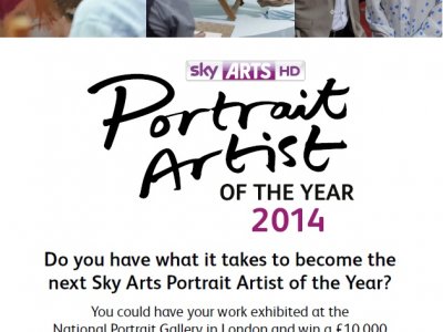 Apply now for Sky Arts Portrait Artist of the Year