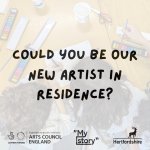 Callout for new Artist in Residence in Hertfordshire Libraries
