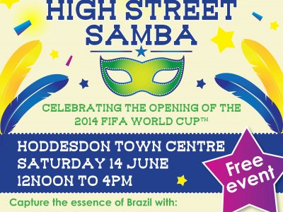 'High Street Samba' art workshop