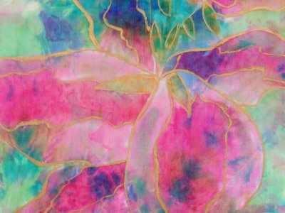 June Faulkner: Silk painting demonstration and taster session