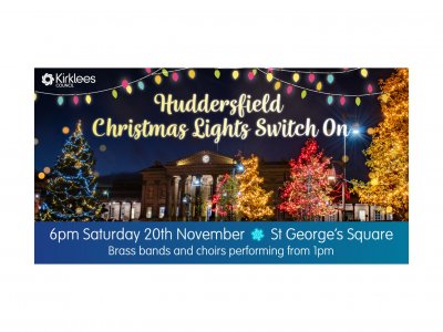 Huddersfield Christmas Lights SwitchOn & Musical Afternoon