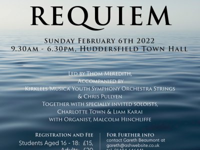 Come and Sing Faure's Requiem  Adult Singing Workshop