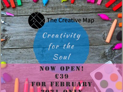 Creativity for the Soul - half-price February offer