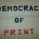 Democracy of Print - WYPW Pop up shop