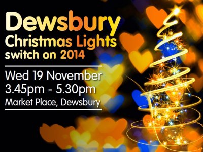 Dewsbury Christmas Lights switch