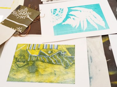 Evening Taster: Monoprint
