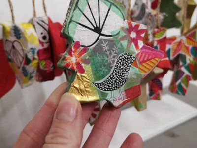 FAMILY XMAS WORKSHOP- Decoupage Decorations
