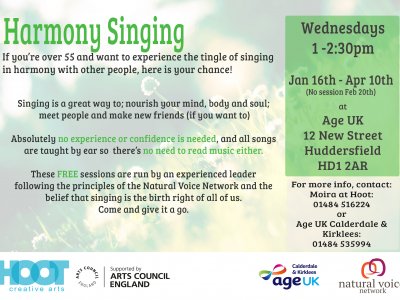 Harmony Singing | Celebrating Age