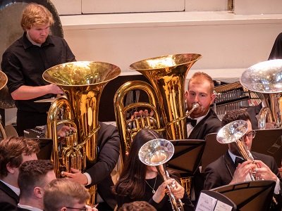 Huddersfield University Brass Band Christmas Concert: Dewsbury