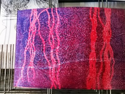 Introduction to Printmaking evening class at WYPW - June