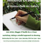 Mindful Drawing at Huddersfield Art Gallery