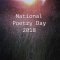 National Poetry Day - Half Moon Books Special / <span itemprop="startDate" content="2018-10-04T00:00:00Z">Thu 04 Oct 2018</span>
