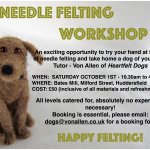 Needle Felting Workshop - Heartfelt Dogs.