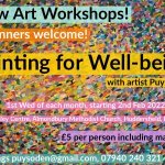NEW PAINTING WORKSHOPS for 2022!