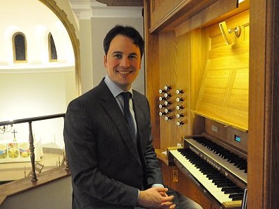 Organ Concert: David Pipe (replacing Stephen Disley)