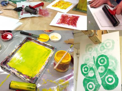PRINTS AND POEMS! Drop-in Printmaking Workshops in Cleckheaton
