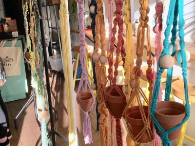Recycled Macrame Plant Hangers