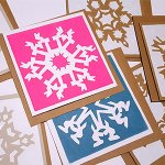 Screen Printing Christmas Cards and Wrapping Paper: CREATE!