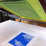 Screen Printing Weekend course at WYPW