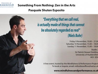 Something From Nothing: Zen in the Arts - Workshop by Pasquale