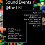 Sound Events @ the LBT / Dec 2018