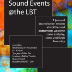 Sound Events @ the LBT / Nov 2018
