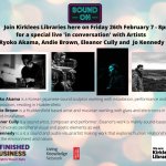 'Sound On' - In Conversation' with 4 Sound Artists