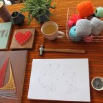 String Art Workshop at the Peppercorn