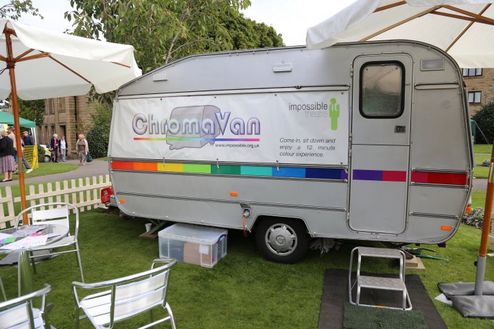 Impossible's ChromaVan at Batley Festival 2014