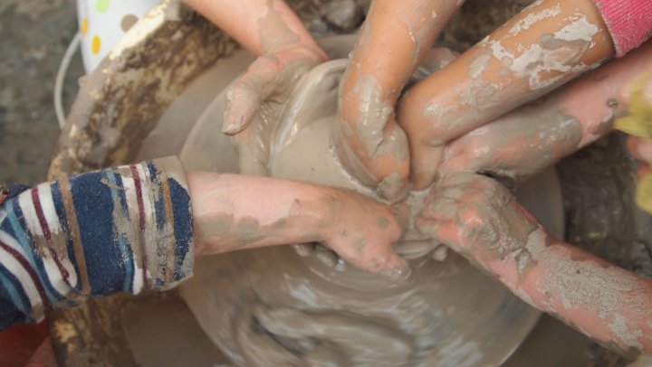 Making clay
