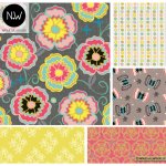 Natalie Williamson Full Bloom Surface Pattern Collection