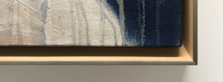 Original Painting Framed in an Artists Tray by English Framing