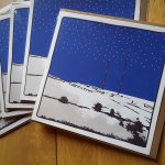 Screen printed Christmas cards of Pole Moor