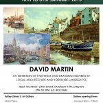 David Martin - meet the artist, this Saturday